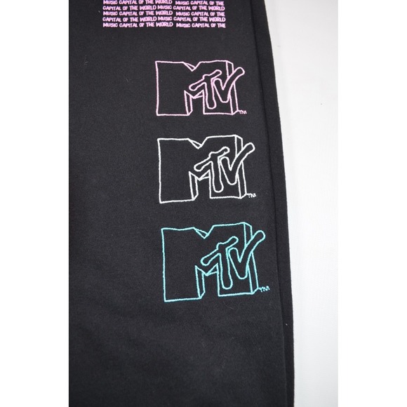MTV Joggers With Embroidered And Screen Print Logos Women's XXS - Picture 15 of 16
